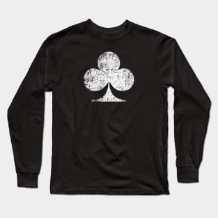 Club - Distressed Long Sleeve T-Shirt